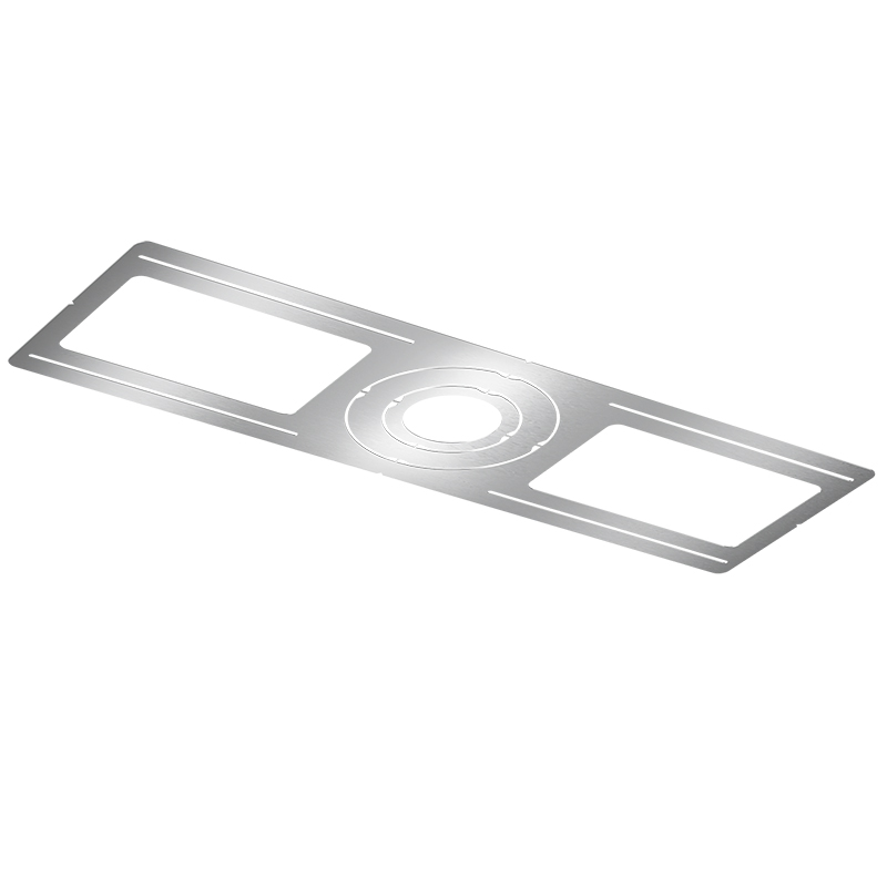 Round Hole New Construction Rough-in Plate with 3