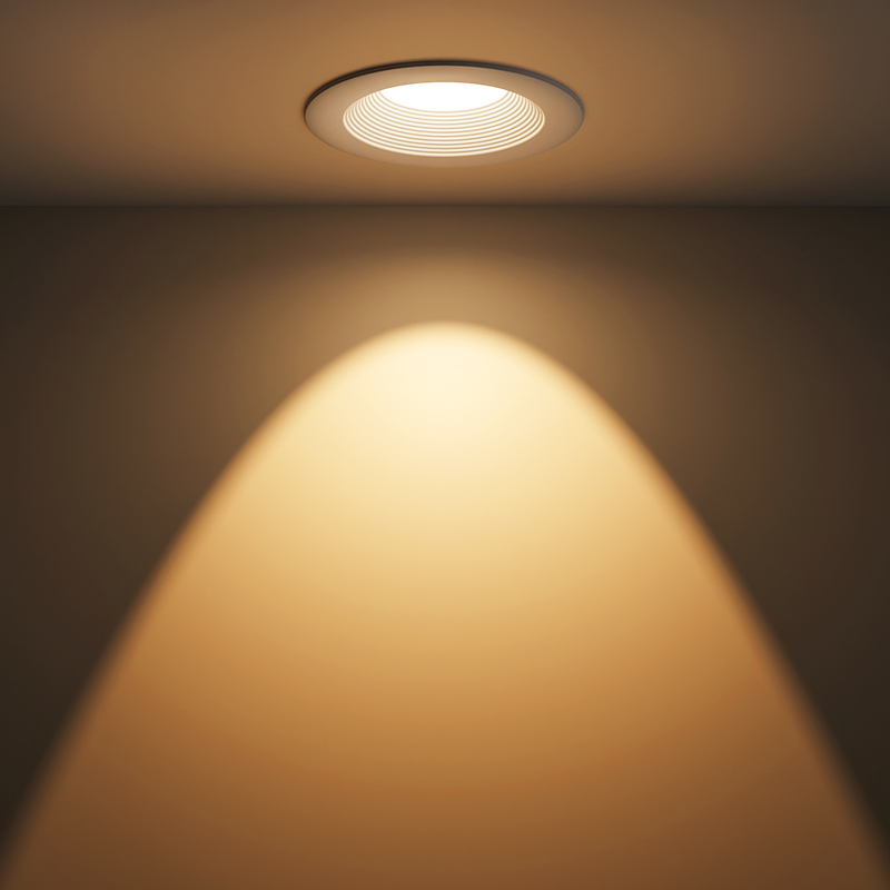 4'' Round Baffle Trim Retrofit Downlight