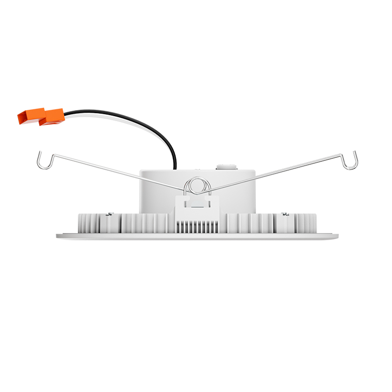 Foco plano redondo de 6 pulgadas con embellecedor deflector -- 12 W, 1000 lúmenes