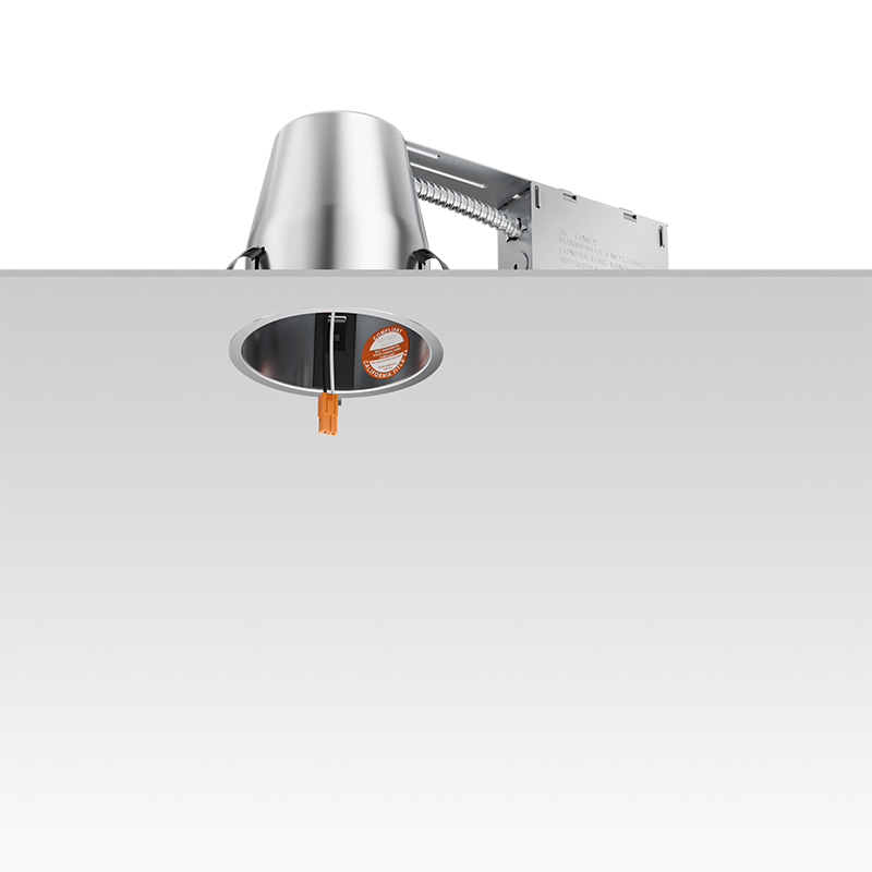Carcasa/caja de luz empotrada hermética de 4