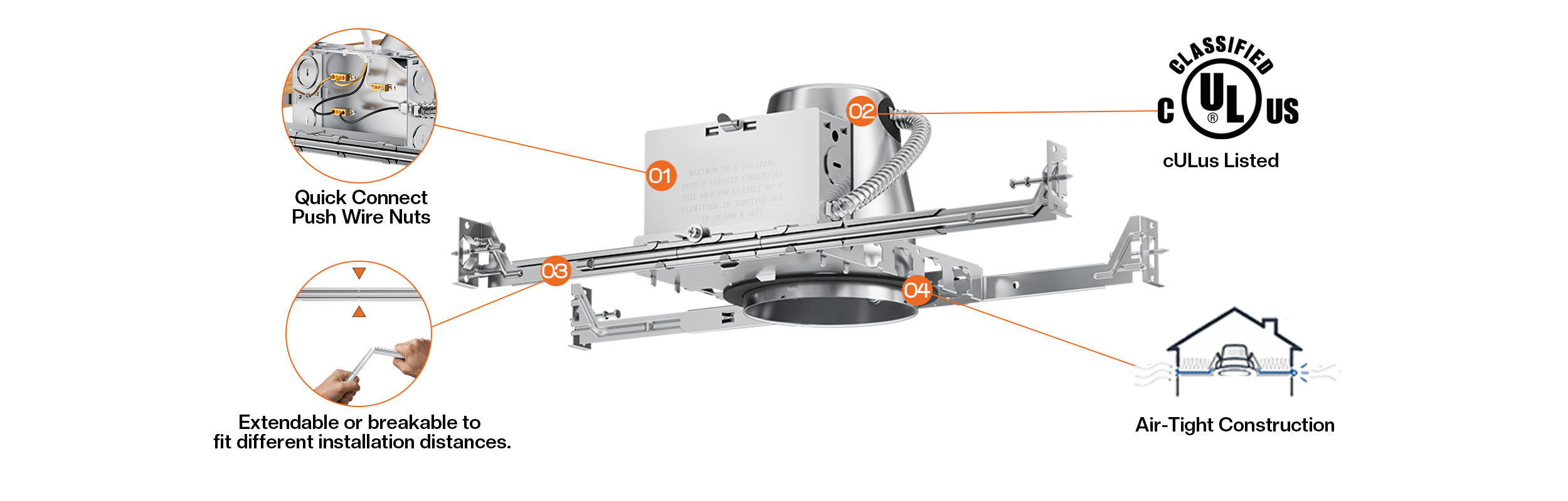 gu10 downlight housing-A+01 gu10 downlight housing-A+01
